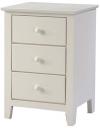 image of Pine 3 Drawer Nightstand