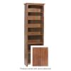 image of Alder McKenzie 84x24 Bookcase with Doors